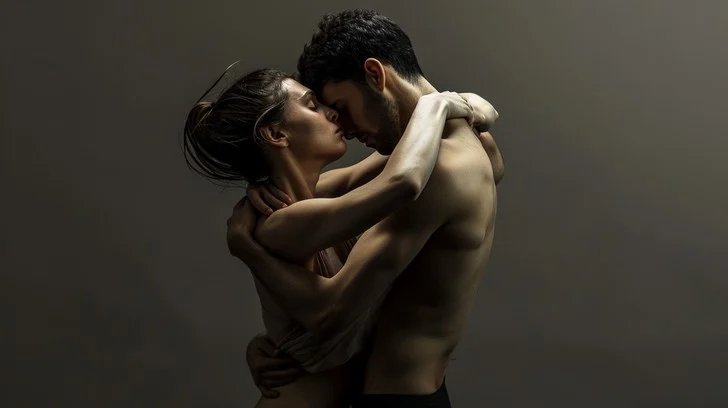 Couple embracing — MEDVi QUAD 4-in-1 sublingual ED medication